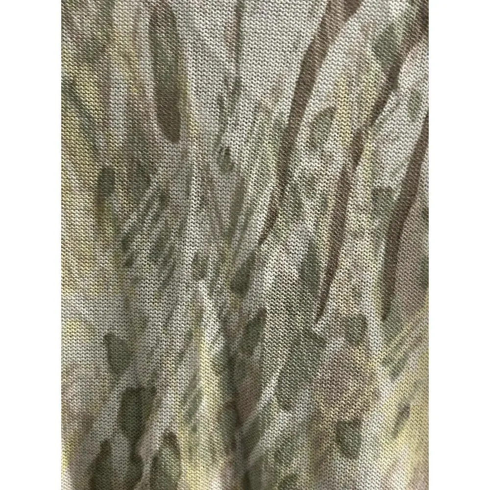 Northern Reflections Neutral Print 3-Button Cardigan Sweater Size S Lightweight - Picture 8 of 13